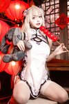 [Cosplay] 沖田凜花Rinka - 春日野穹 旗袍[23P-264MB]