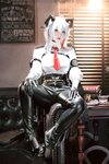 [Cosplay] 半半子 鸣潮 赞妮 [57P-202MB]