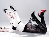[Cosplay] 半半子 鸣潮 赞妮 [57P-202MB]