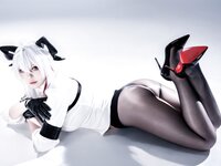 [Cosplay] 半半子 鸣潮 赞妮 [57P-202MB]