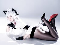 [Cosplay] 半半子 鸣潮 赞妮 [57P-202MB]