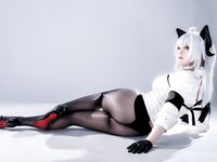 [Cosplay] 半半子 鸣潮 赞妮 [57P-202MB]