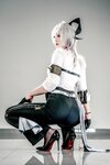 [Cosplay] 半半子 鸣潮 赞妮 [57P-202MB]