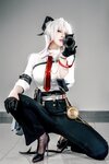 [Cosplay] 半半子 鸣潮 赞妮 [57P-202MB]