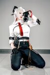 [Cosplay] 半半子 鸣潮 赞妮 [57P-202MB]