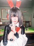 [Cosplay] UmekoJ - Rouge Unluckky Rabbit NIKKE[72P6V-1.46GB]