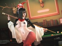 [Cosplay] UmekoJ - Rouge Unluckky Rabbit NIKKE[72P6V-1.46GB]