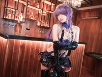 [Cosplay] Quan冉有点饿 魅魔兔 [18P-134MB]