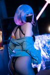 [Cosplay] Quan冉有点饿 LUNA 高叉兔女郎 [28P-116MB]
