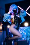 [Cosplay] Quan冉有点饿 LUNA 高叉兔女郎 [28P-116MB]