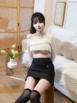 [XR Uncensored] 沈蜜儿 - R18 秀人网模特 黑白生活