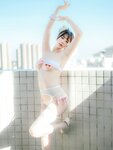 [Cosplay] Tina很妖孽呀 粉色吊带袜猫女友 [62P-537MB]