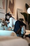 [Cosplay] Natsuko夏夏子 JK大尾巴猫[50P-430MB]