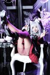 [Cosplay] PoppaChan - Murasaki Shion Dress (Vtuber)[88P10V-1.11GB]