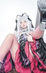 [Cosplay] PoppaChan - Murasaki Shion Dress (Vtuber)[88P10V-1.11GB]