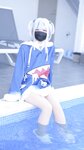 [Cosplay] Hamusuke ハムスケ - ぐらぐらキュート♡ ちびサメの水遊び!