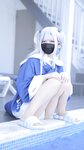 [Cosplay] Hamusuke ハムスケ - ぐらぐらキュート♡ ちびサメの水遊び!