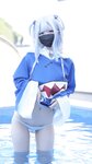 [Cosplay] Hamusuke ハムスケ - ぐらぐらキュート♡ ちびサメの水遊び!