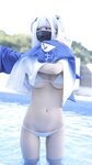 [Cosplay] Hamusuke ハムスケ - ぐらぐらキュート♡ ちびサメの水遊び!