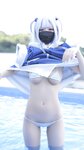 [Cosplay] Hamusuke ハムスケ - ぐらぐらキュート♡ ちびサメの水遊び!