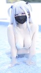 [Cosplay] Hamusuke ハムスケ - ぐらぐらキュート♡ ちびサメの水遊び!