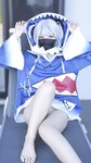 [Cosplay] Hamusuke ハムスケ - ぐらぐらキュート♡ ちびサメの水遊び!
