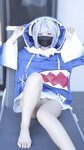 [Cosplay] Hamusuke ハムスケ - ぐらぐらキュート♡ ちびサメの水遊び!