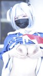 [Cosplay] Hamusuke ハムスケ - ぐらぐらキュート♡ ちびサメの水遊び!