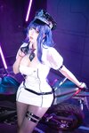 [Cosplay] 菌烨tako 原神 雷电将军赛车 [12P-188MB]