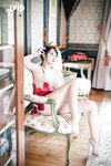 [JVID] Lele 樂樂 - 【全輯上空無碼】巨乳女神 樂樂－鹿角女孩的報恩！