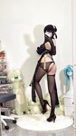 [Cosplay] 影子喵Ghost 镇海黑旗袍 [131P4V-3.71GB]