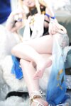 [Cosplay] Seele麦麦 - 鸣潮 菲比&卡提希娅·蓝色花海物语
