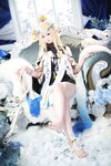[Cosplay] Seele麦麦 - 鸣潮 菲比&卡提希娅·蓝色花海物语