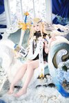[Cosplay] Seele麦麦 - 鸣潮 菲比&卡提希娅·蓝色花海物语