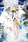[Cosplay] Seele麦麦 - 鸣潮 菲比&卡提希娅·蓝色花海物语