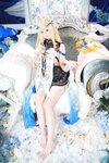 [Cosplay] Seele麦麦 - 鸣潮 菲比&卡提希娅·蓝色花海物语