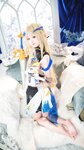 [Cosplay] Seele麦麦 - 鸣潮 菲比&卡提希娅·蓝色花海物语