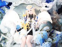 [Cosplay] Seele麦麦 - 鸣潮 菲比&卡提希娅·蓝色花海物语