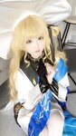 [Cosplay] Seele麦麦 - 鸣潮 菲比&卡提希娅·蓝色花海物语