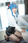 [Cosplay] 影子喵Ghost 甘雨OL [35P-367MB]