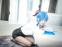 [Cosplay] 影子喵Ghost 甘雨OL [35P-367MB]