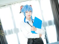 [Cosplay] 影子喵Ghost 甘雨OL [35P-367MB]