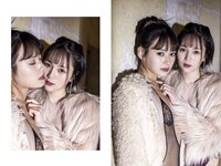 [Photobook] Girl Loving Girl 涼森れむ＆八掛うみ ヌード写真集
