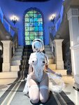 [Cosplay] 阿薰kaOri 尼尔 2B白花嫁 [67P-291MB]
