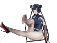 [Cosplay] 柒柒要乖哦 蔚蓝档案 妃咲原皮+兔女郎 [122P-675MB]