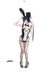 [Cosplay] 柒柒要乖哦 蔚蓝档案 妃咲原皮+兔女郎 [122P-675MB]