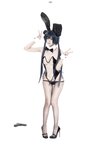[Cosplay] 柒柒要乖哦 蔚蓝档案 妃咲原皮+兔女郎 [122P-675MB]