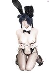 [Cosplay] 柒柒要乖哦 蔚蓝档案 妃咲原皮+兔女郎 [122P-675MB]
