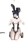 [Cosplay] 柒柒要乖哦 蔚蓝档案 妃咲原皮+兔女郎 [122P-675MB]