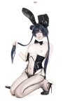 [Cosplay] 柒柒要乖哦 蔚蓝档案 妃咲原皮+兔女郎 [122P-675MB]